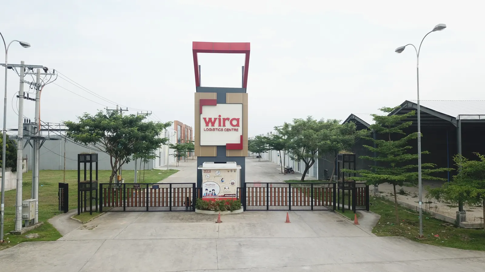 Gerbang utama WLC dengan one gate system